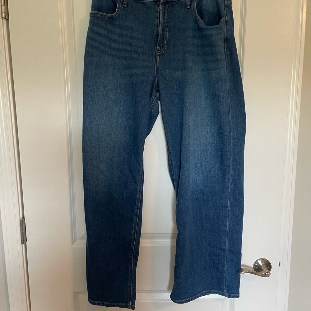 Old Navy Women's Blue Flare Jeans